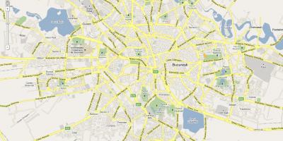 Bucarest mapa