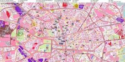 Bucarest carrer mapa