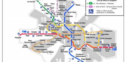 Gràcies al mapa de metro de bucarest